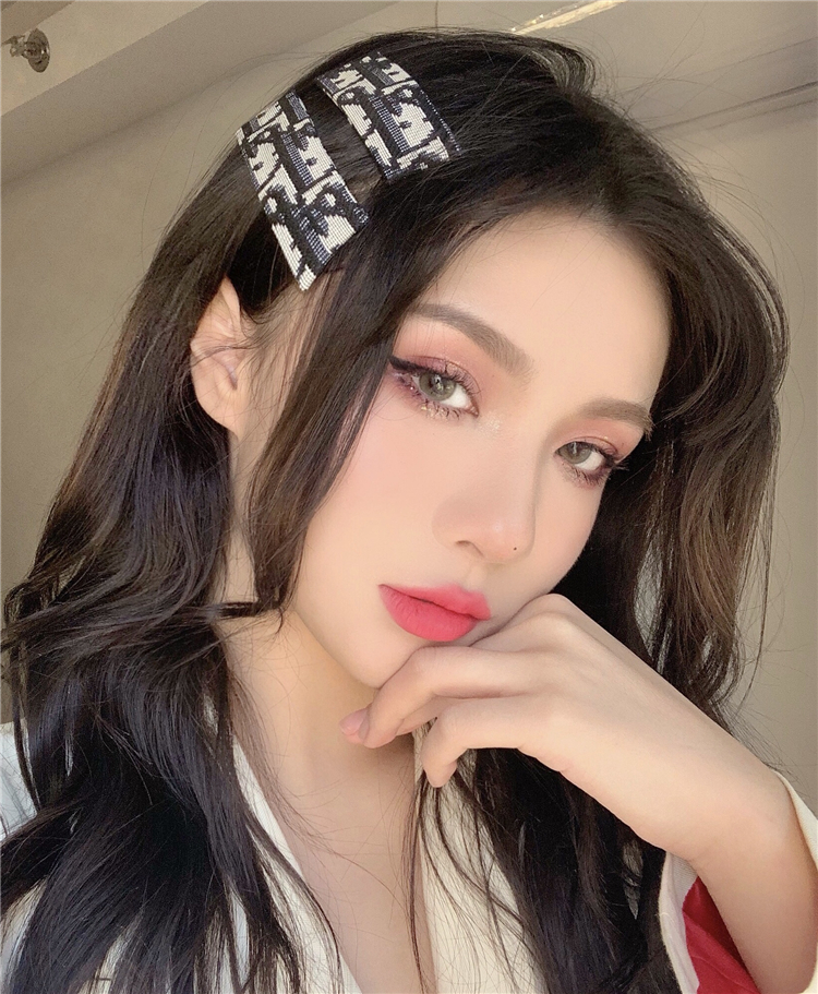 momokocon美瞳官网现货 初见月浅棕 年抛自然直径日常美瞳 棕色