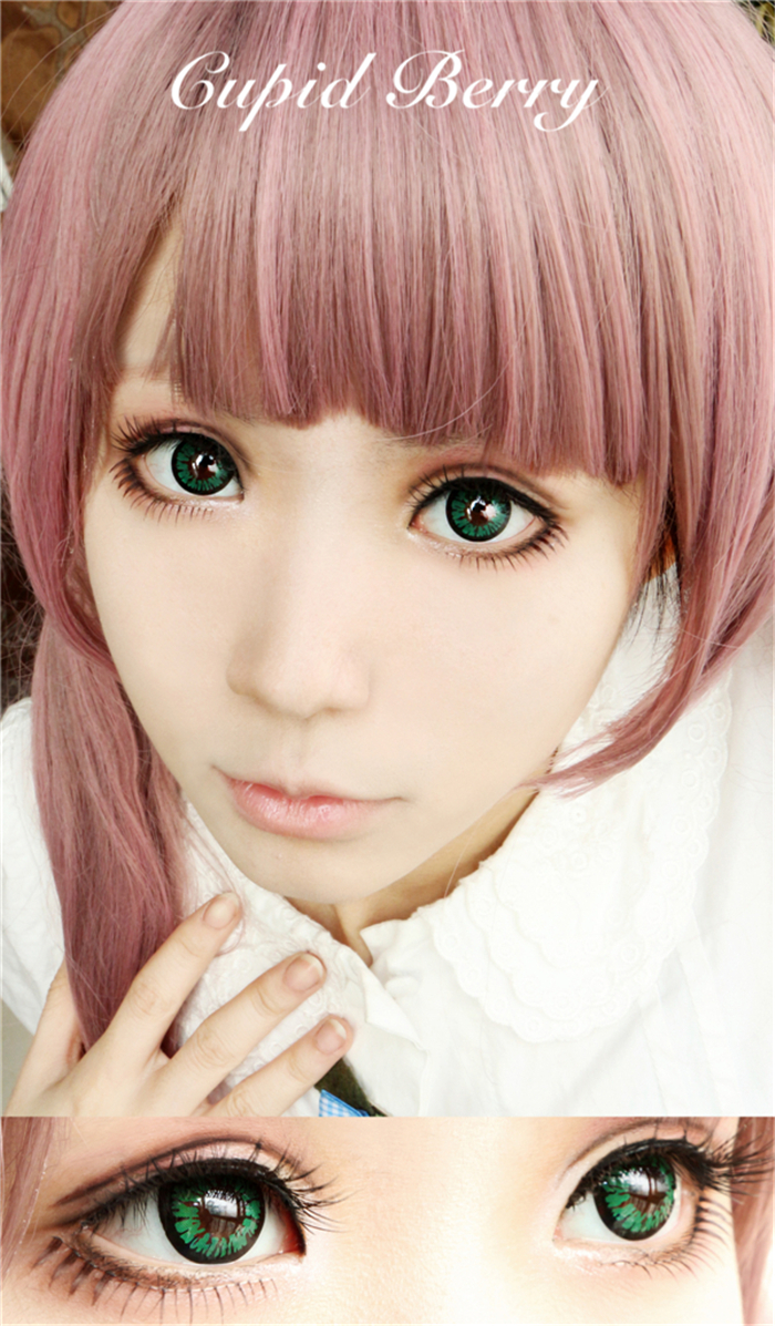 minilove 浆果 年抛cos美瞳 红色|蓝色|绿色|金色 - 恋色之瞳 - 混血