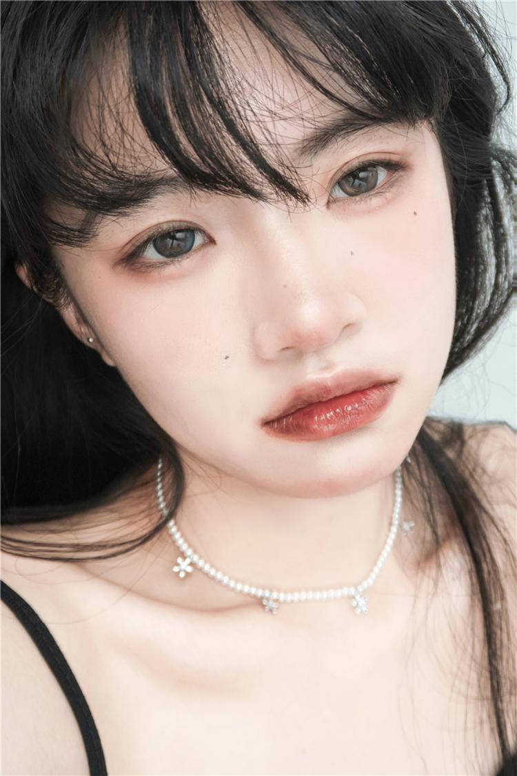 lilian莉莉安美瞳官网现货 bolili brown白昼 年抛自然直径日常美瞳