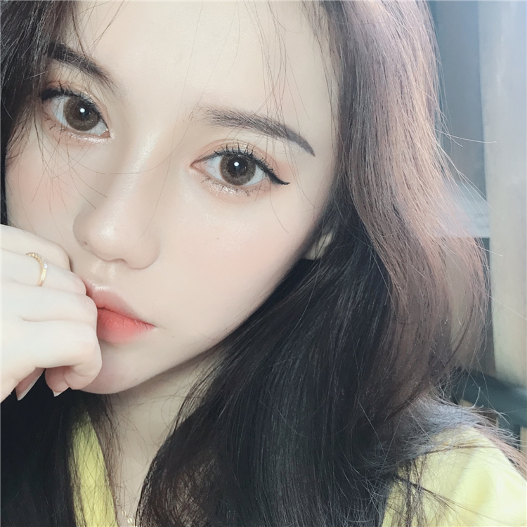 seencon mocha摩卡金 人鱼姬 珠光金粉 年抛略微增大日常美瞳 金棕色