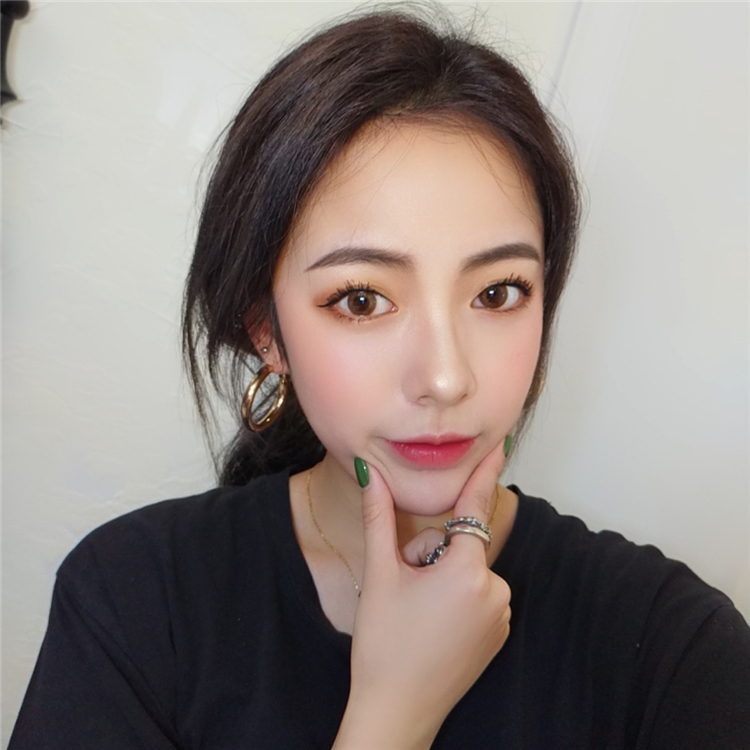 seencon mocha摩卡金 人鱼姬 珠光金粉 年抛略微增大日常美瞳 金棕色