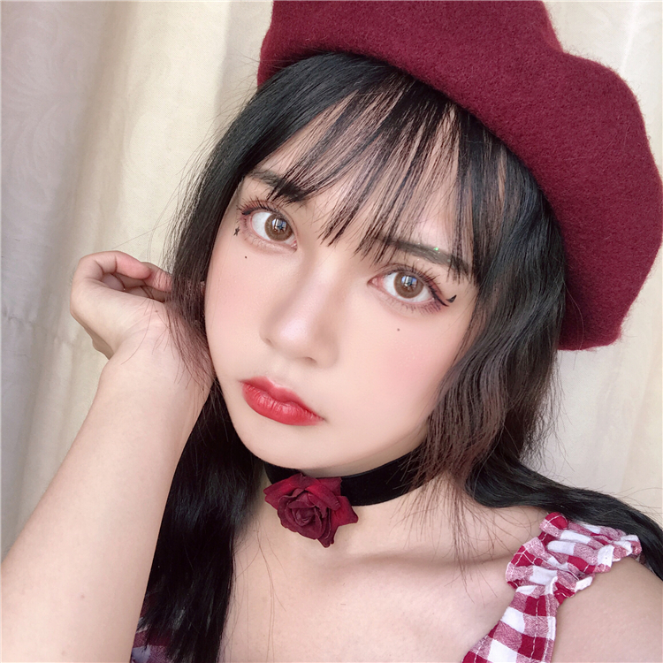 seencon mocha摩卡金 人鱼姬 珠光金粉 年抛略微增大日常美瞳 金棕色