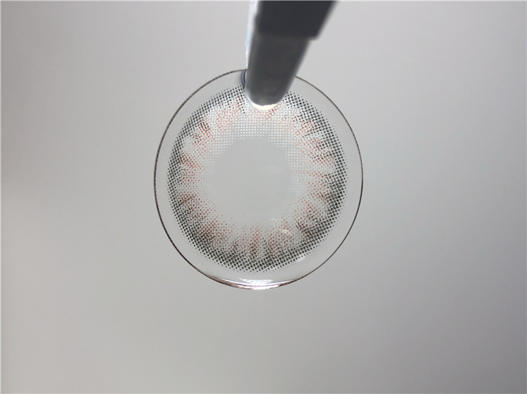 super nate素娜 莓果琉心 半年抛自然直径轻混血美瞳 灰色