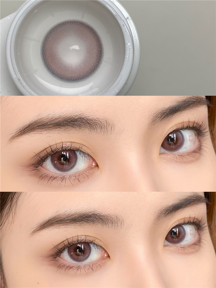 ak·annakelly 蒸馏水·粉晶 半年抛略微增大日常美瞳 粉色