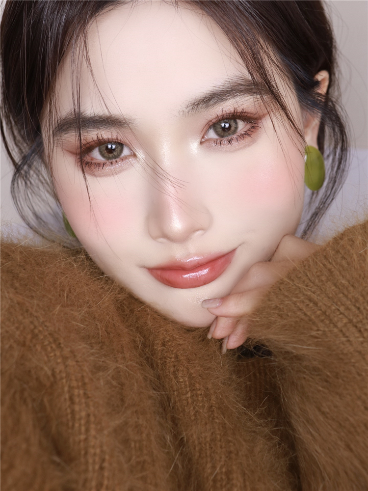 cococon美瞳官网现货 susie brown小祖棕 年抛略微增大日常美瞳 棕色