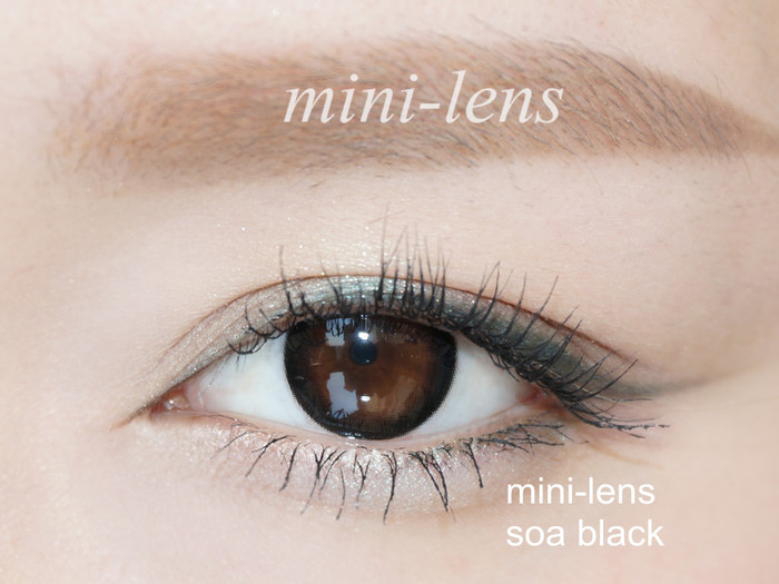 Mini-lens SOA小黑环佩戴图 Mini-lens SOA小黑环佩戴图