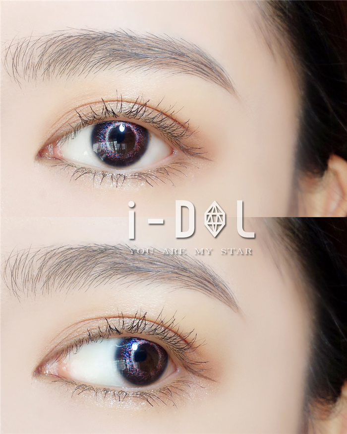 I-Dol MUSE皎月美瞳佩戴图 I-Dol MUSE皎月美瞳佩戴图
